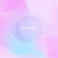 Lilac flowing watercolor abstract background