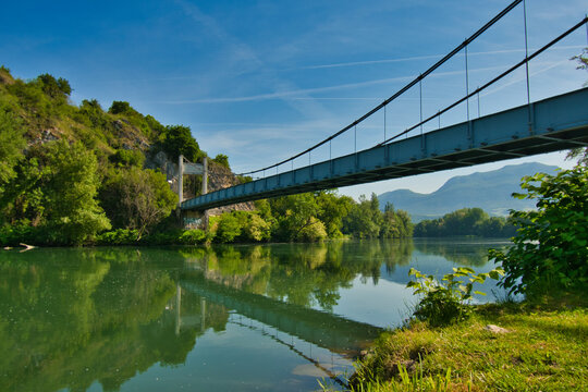Gorges de Balme bei Yenne in Savoie in Frankreich