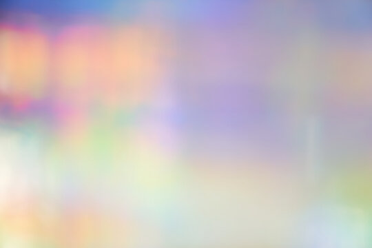 Holographic foil rainbow backdrop. Trendy creative pastel gradient. Holographic abstract soft pastel colors backdrop. Iridescent background. High quality photo