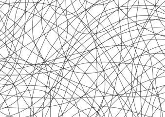 絡まった曲線の背景