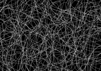 絡まった曲線の背景