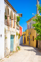 The old historical village of Roustika, Chania, Crete, Greece