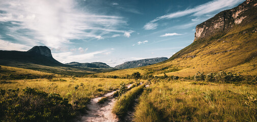 landscape in the mountains