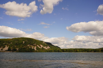 Devil's Lake state nature park in Baraboo, Wisconsin