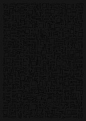 Offset Quads generative art background art illustration