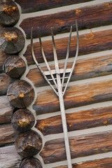 Farm tools at Fort Boonesboro, Fort Boonesboro State Park Kentucky, USA