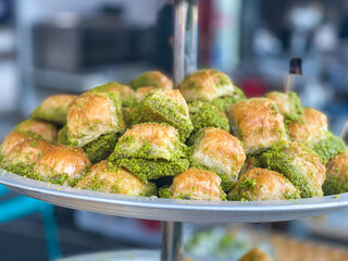 turkish baklava dessert, desserts and sweets