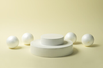 mockup podium product presentation