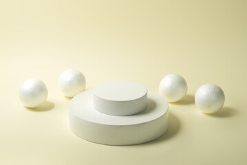 mockup podium product presentation