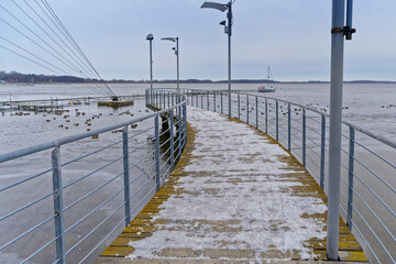 Zimowe jezioro