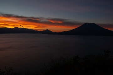 Lake Atitlan, Guatemala Sunrise