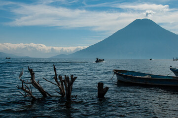 Volcano Lake Atitlan, Guatemala