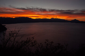 Lake Atitlan, Guatemala Sunrise
