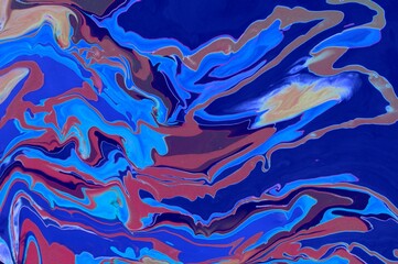 Abstract white-pink-blue marble background. Nature, the effect of natural stone, marble. Texture, background, abstraction, painting.