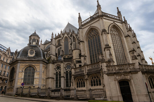 The Maes Chapel near Cathedral of St. Michael and St. Gudula, Brussels