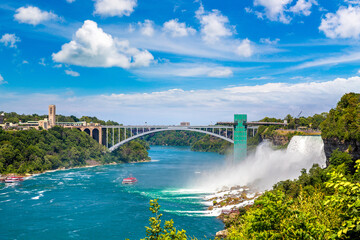 American falls at Niagara falls - obrazy, fototapety, plakaty