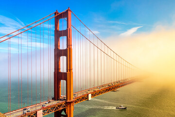 Golden Gate Bridge in San Francisco