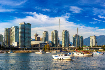 Obraz premium False creek in Vancouver, Canada