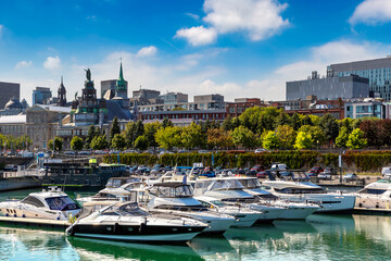 Cityscape of Montreal, Canada