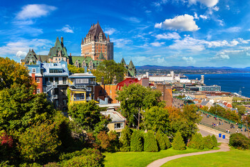 Fototapeta premium Frontenac Castle in Quebec City