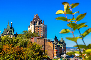 Fototapeta premium Frontenac Castle in Quebec City
