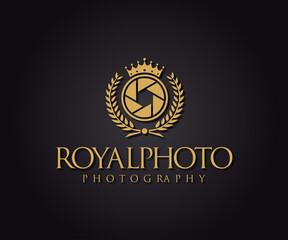 Photography Logo Design. Luxury Photography Logo Design. Studio Logo Template.