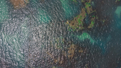 Obraz premium Flecheiras Praia Paraíso Tropical Dunas Mar Ceará Nordeste Brasil Vila Pescadores Pitoresco Paisagem Cênica Vento Pesca Viagem Viajar Turismo