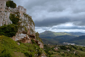 Fototapeta na wymiar Castle in Caccamo