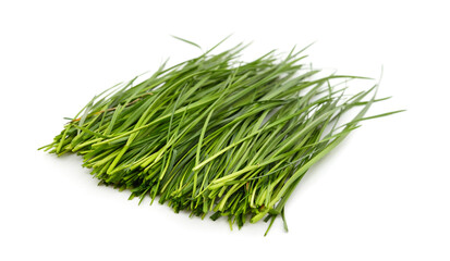 Bunch of green grass.