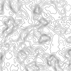 Linear graphics.Topographic map. Topographical background. Vector illustration. Grid map.