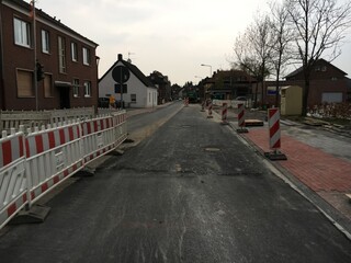 Obraz premium Straßenbau Deutschland Duisburg