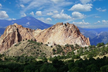 Garden of the Gods mountains