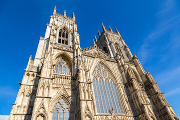 Fototapeta na wymiar Cathedral York Minster in in York, England