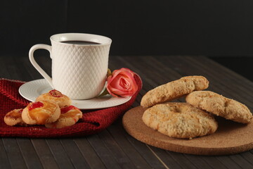 coffee and cookies