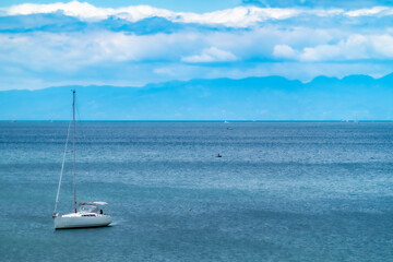 Fototapeta premium 神奈川県葉山町一色海岸からの景色 