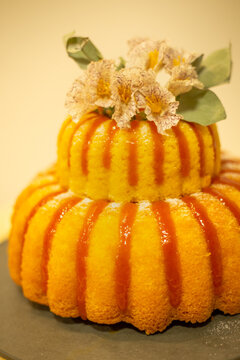 cake corn flour and guave