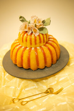 cake corn flour and guave