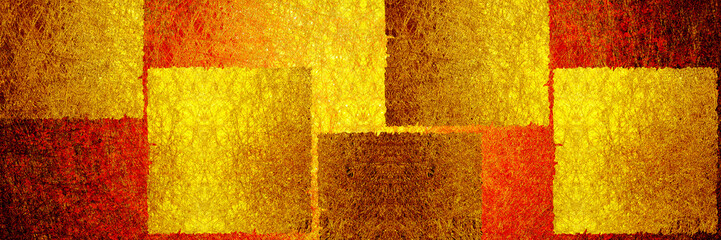 金箔の四角形のデザイン