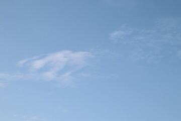 blue sky with clouds