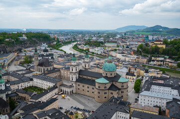 View of the city of Salzburg