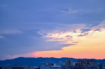 Obraz premium 夕陽