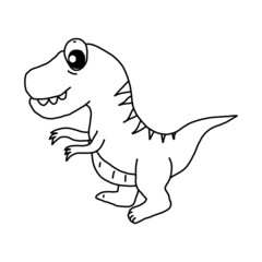 Cute dinosaur coloring pages for kids learn to draw