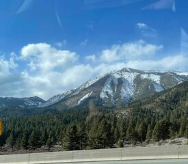 snow covered mountains
Cake,  California 