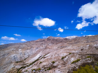 Beautiful view of Spiti Valley in Himachal Pradesh, West India