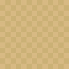 和風背景素材　渋めな金色の市松模様　正方形