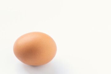 egg isolated on white background