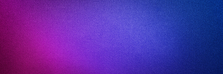 Naklejka na ściany i meble Dark blue purple magenta background. Gradient. Abstract. Colorful. Beautiful background with space for design. Web banner. Wide. Panoramic.