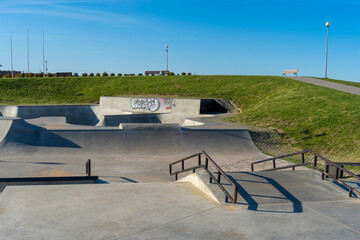 playground for skateboarders