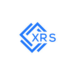XRS technology letter logo design on white  background. XRS creative initials technology letter logo concept. XRS technology letter design.
