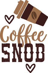 coffee t shirt and svg design